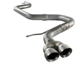 عوادم aFe MACHForce XP Cat-Back SS-409 EXH CB Volkswagen Golf TDI 11-12 L4-2.0L